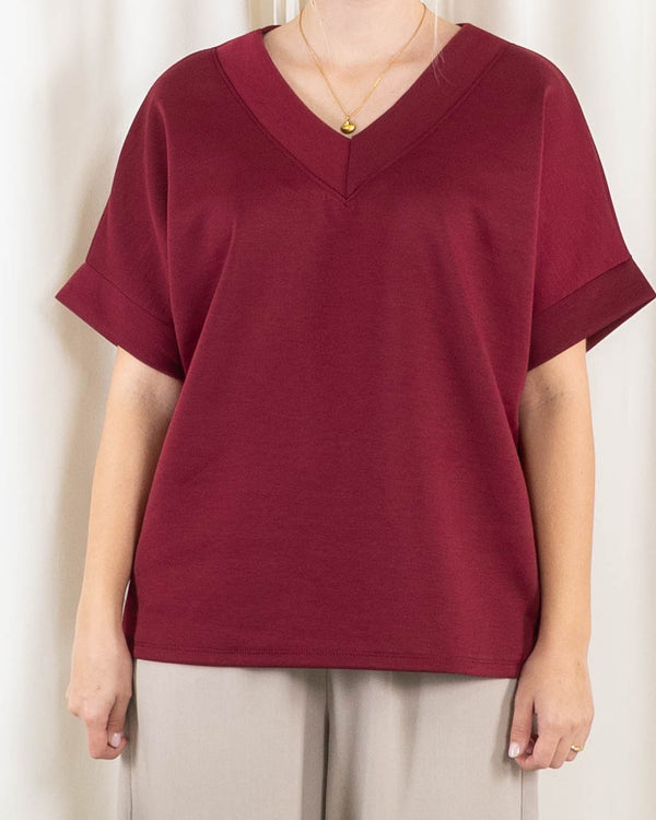 Nunat sweatshirt, Bordeaux