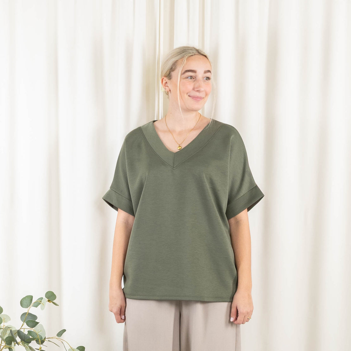 Nunat sweatshirt, Khaki