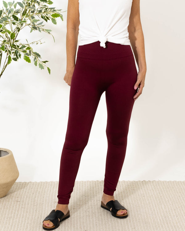 Dina termo leggings, Bordeuax