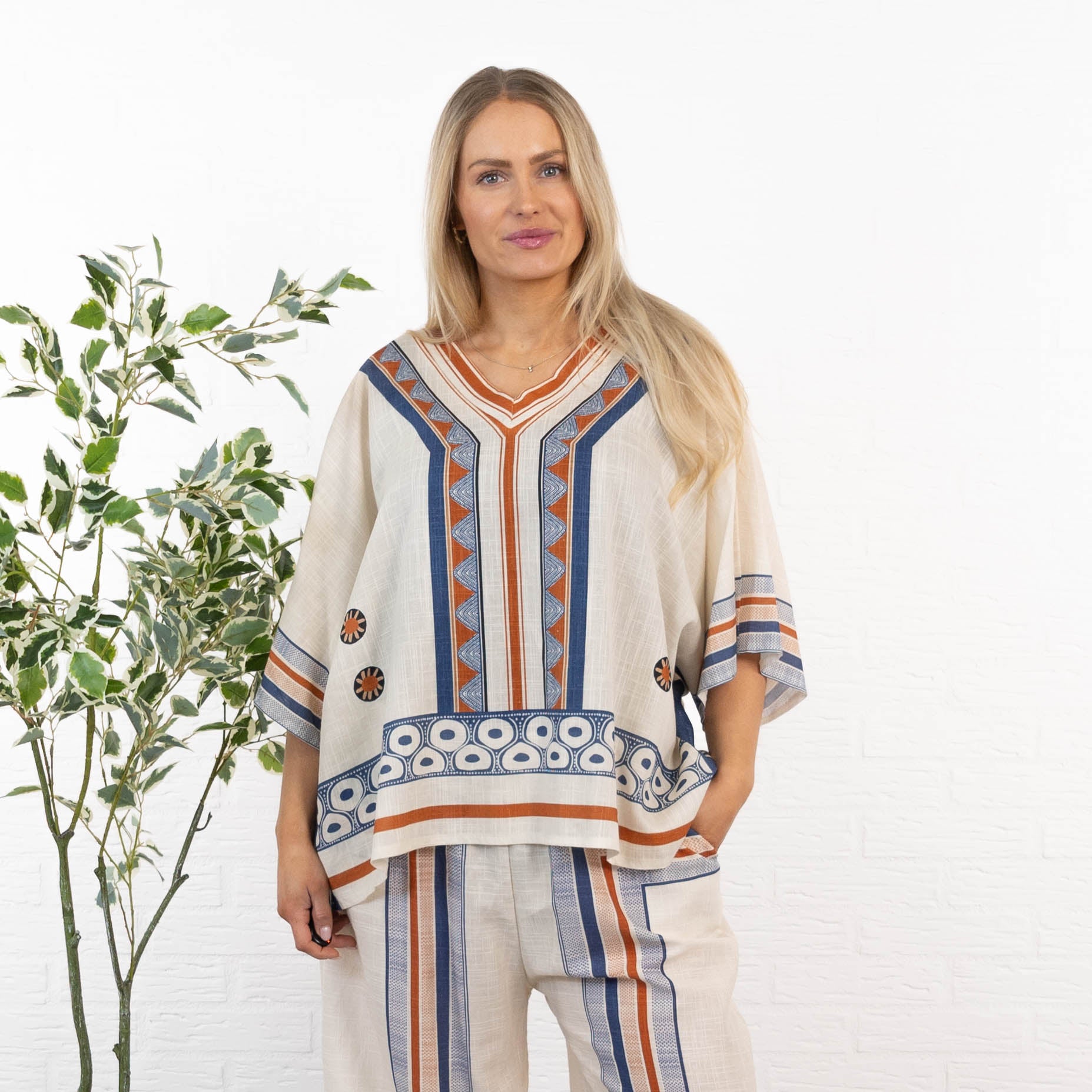 Adela overdel, Beige