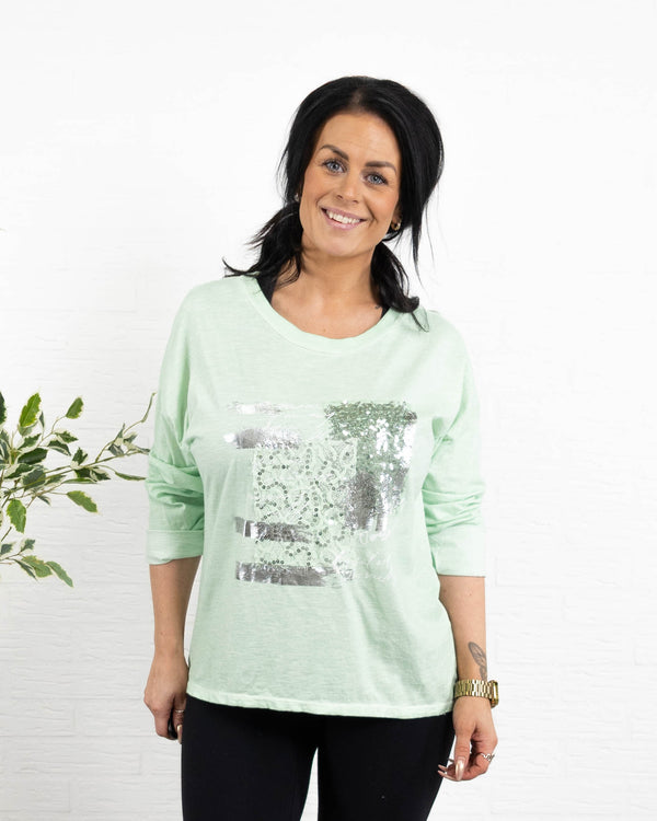 Olivia t-shirt, Lime