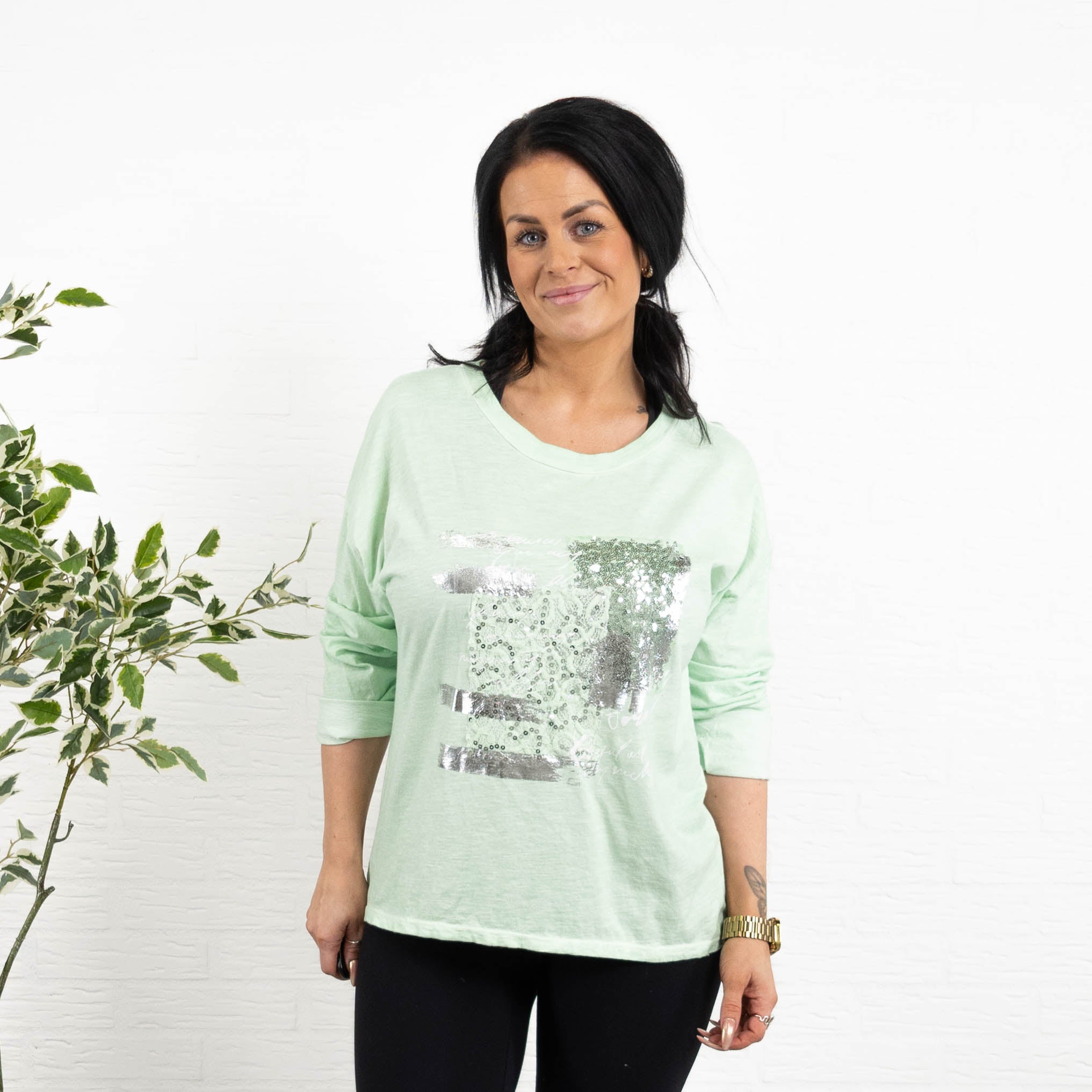 Olivia t-shirt, Lime