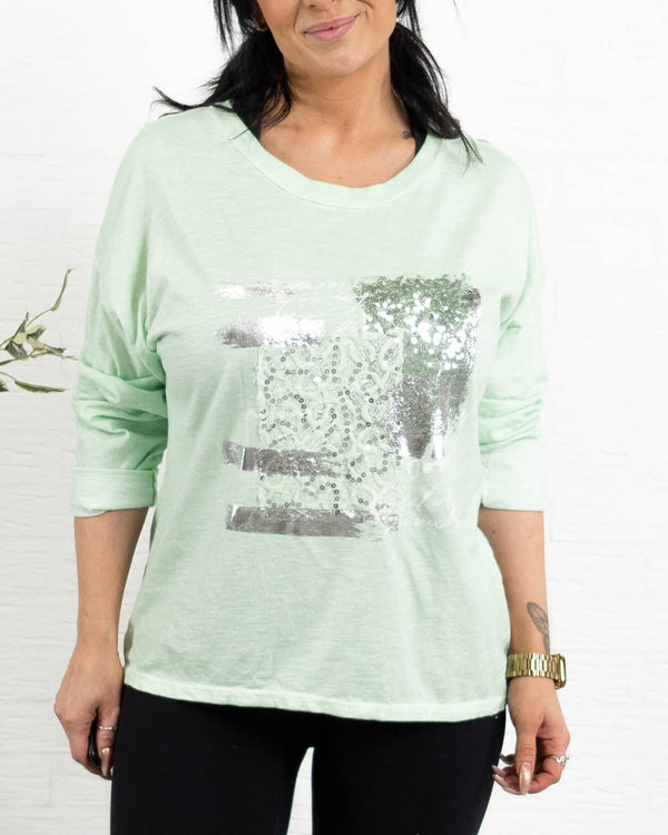 Olivia t-shirt, Lime