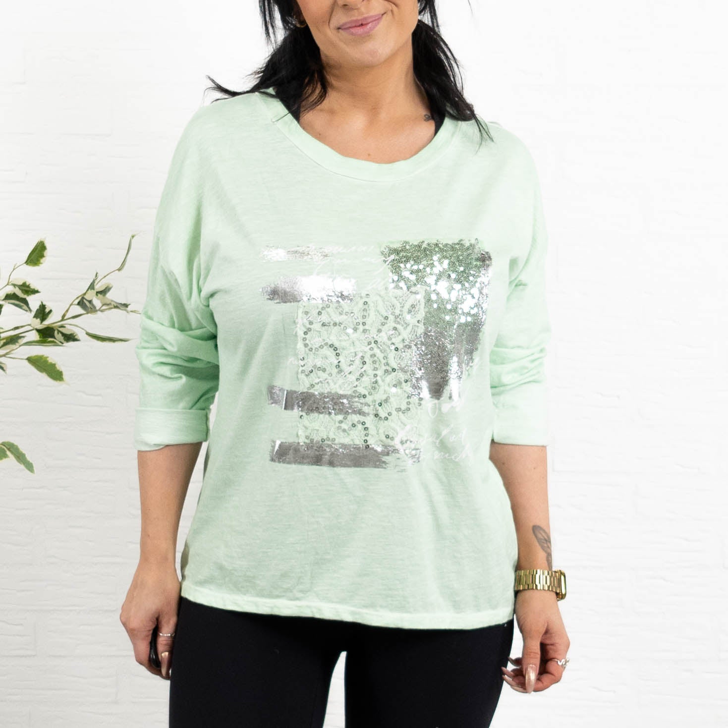 Olivia t-shirt, Lime