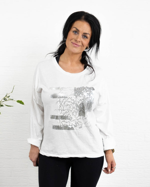 Olivia t-shirt, Hvid