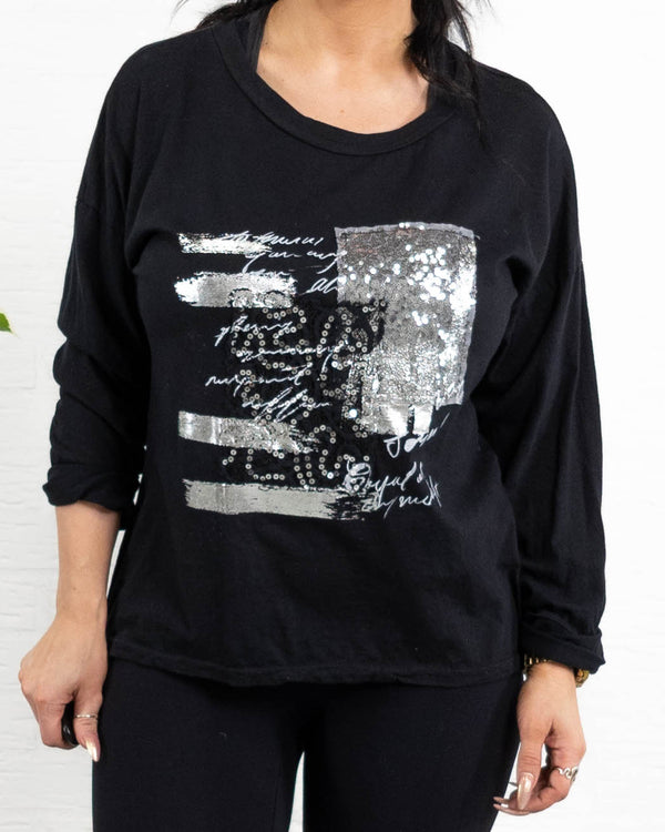 Olivia t-shirt, Sort