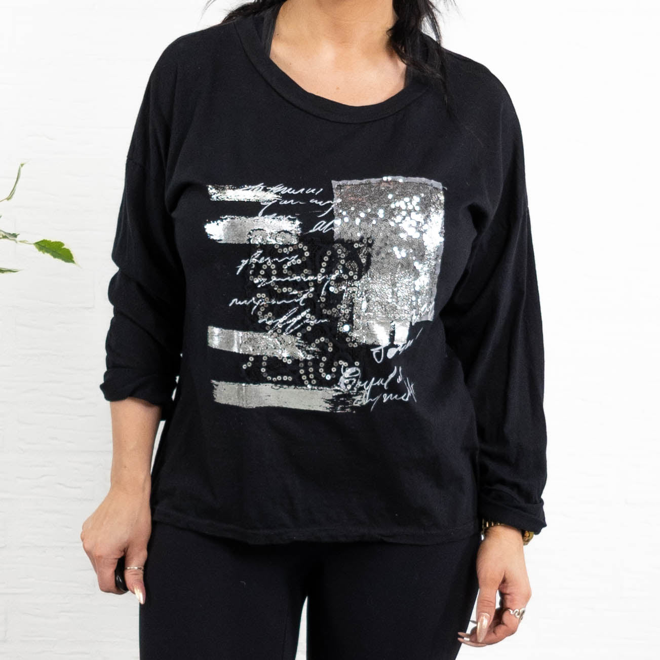 Olivia t-shirt, Sort