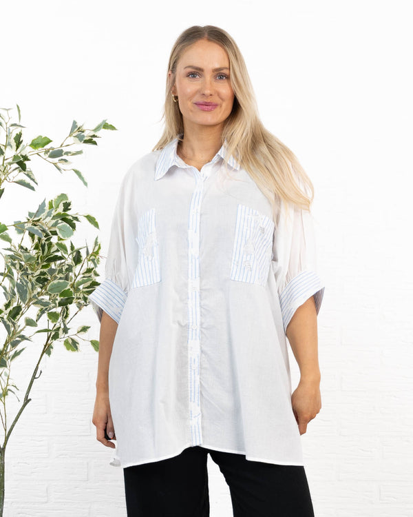 Imani skjorte, hvid