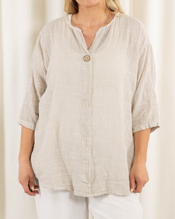 Unity overdel, Beige