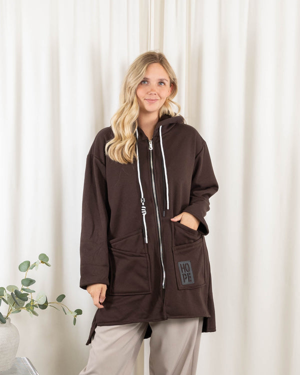 Sandra sweatshirt, Choco