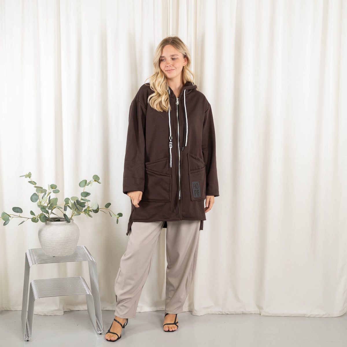 Sandra sweatshirt, Choco