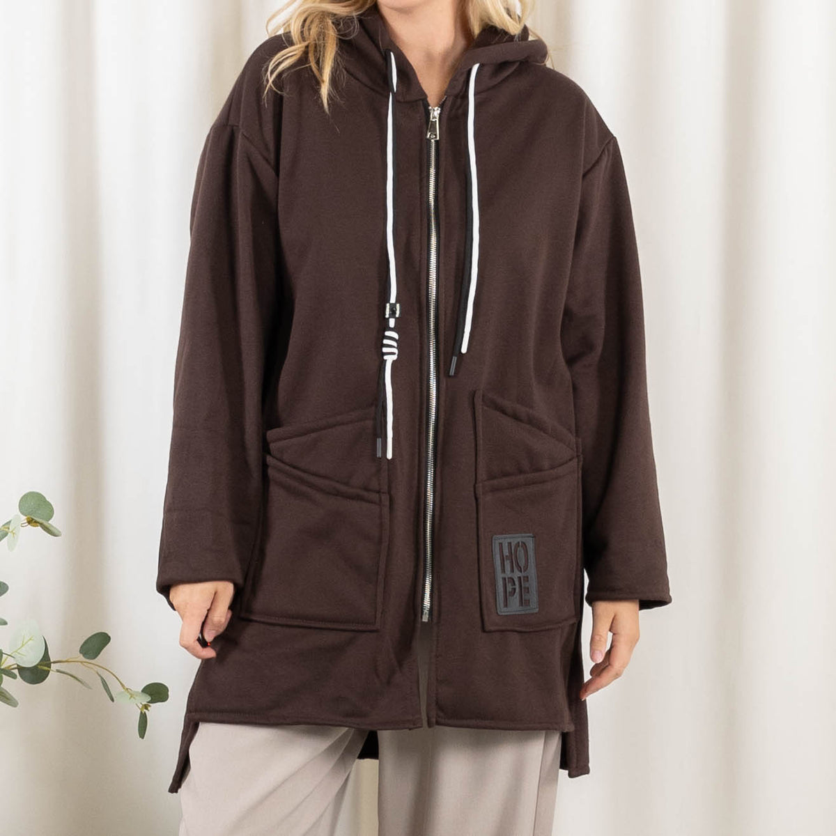 Sandra sweatshirt, Choco