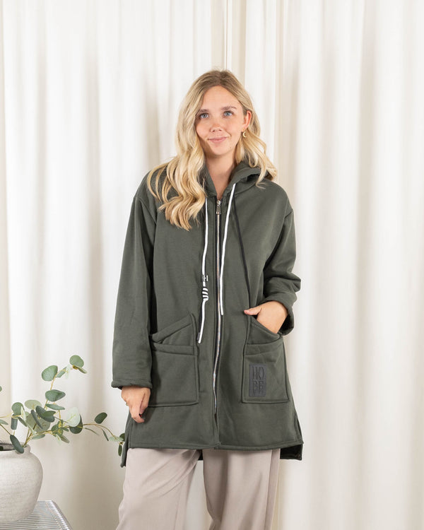 Sandra sweatshirt, Khaki