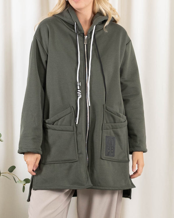 Sandra sweatshirt, Khaki