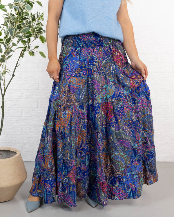 Natalie nederdel, Royal blue