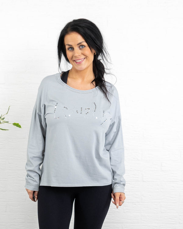 Joy t-shirt, Grå