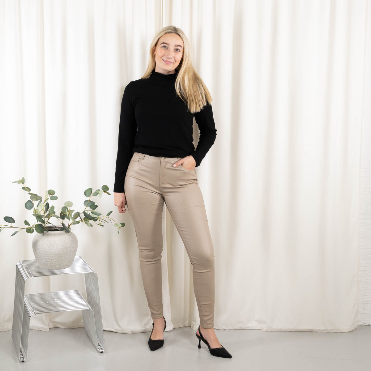 Jackie jeans, Beige