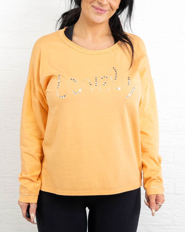 Joy t-shirt, Orange