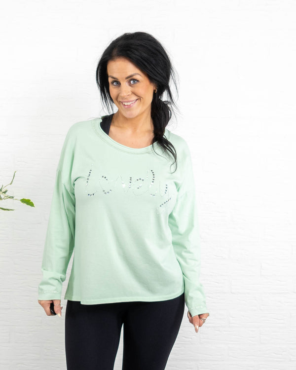 Joy t-shirt, Lime