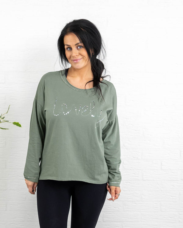 Joy t-shirt, Khaki