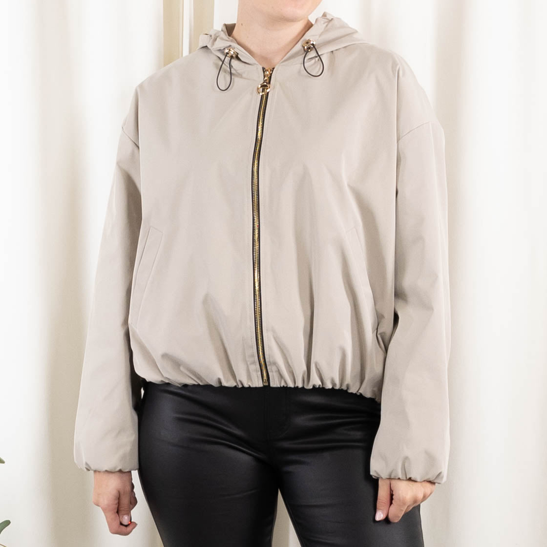 Jette jakke, Beige