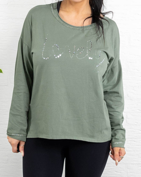 Joy t-shirt, Khaki