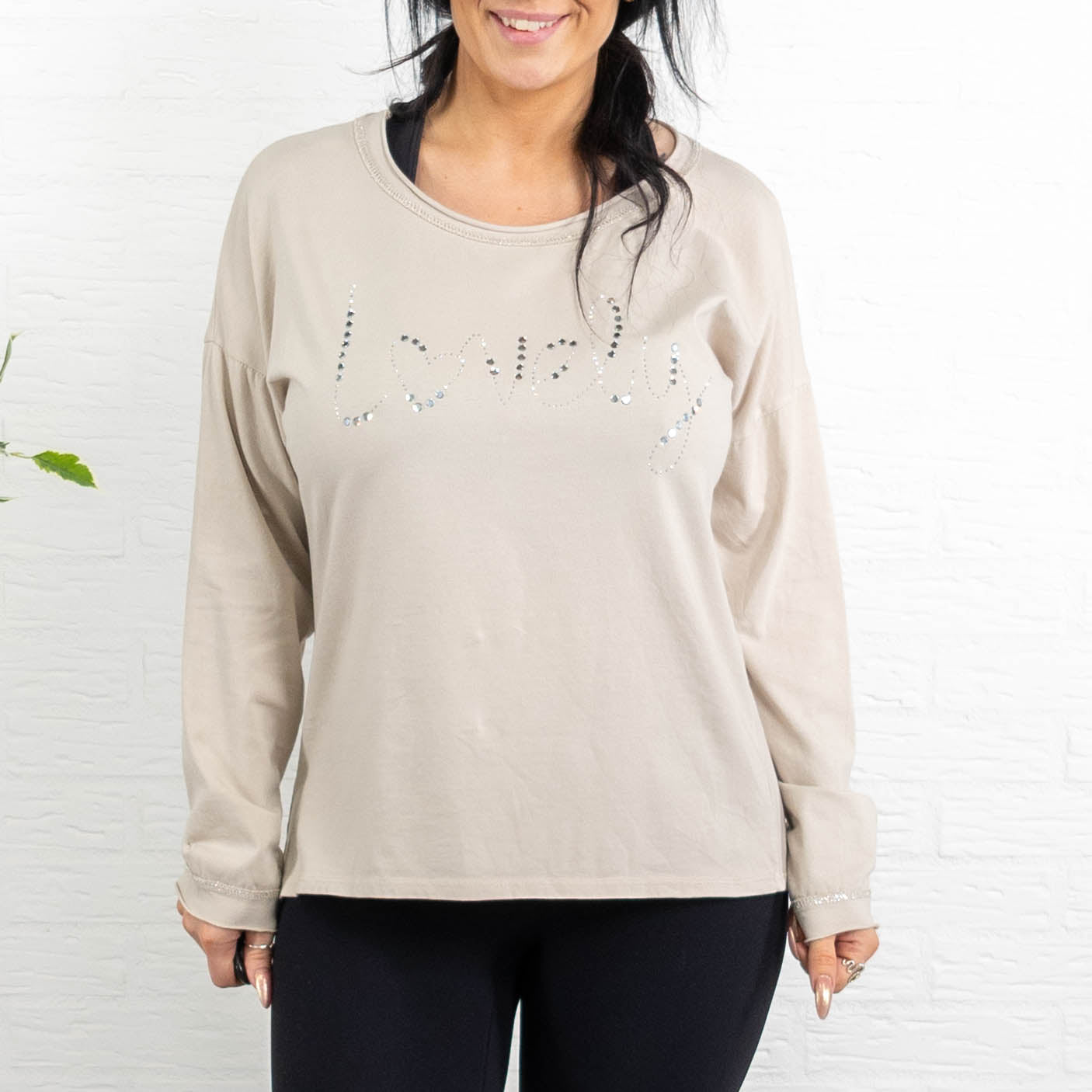 Joy t-shirt, Beige
