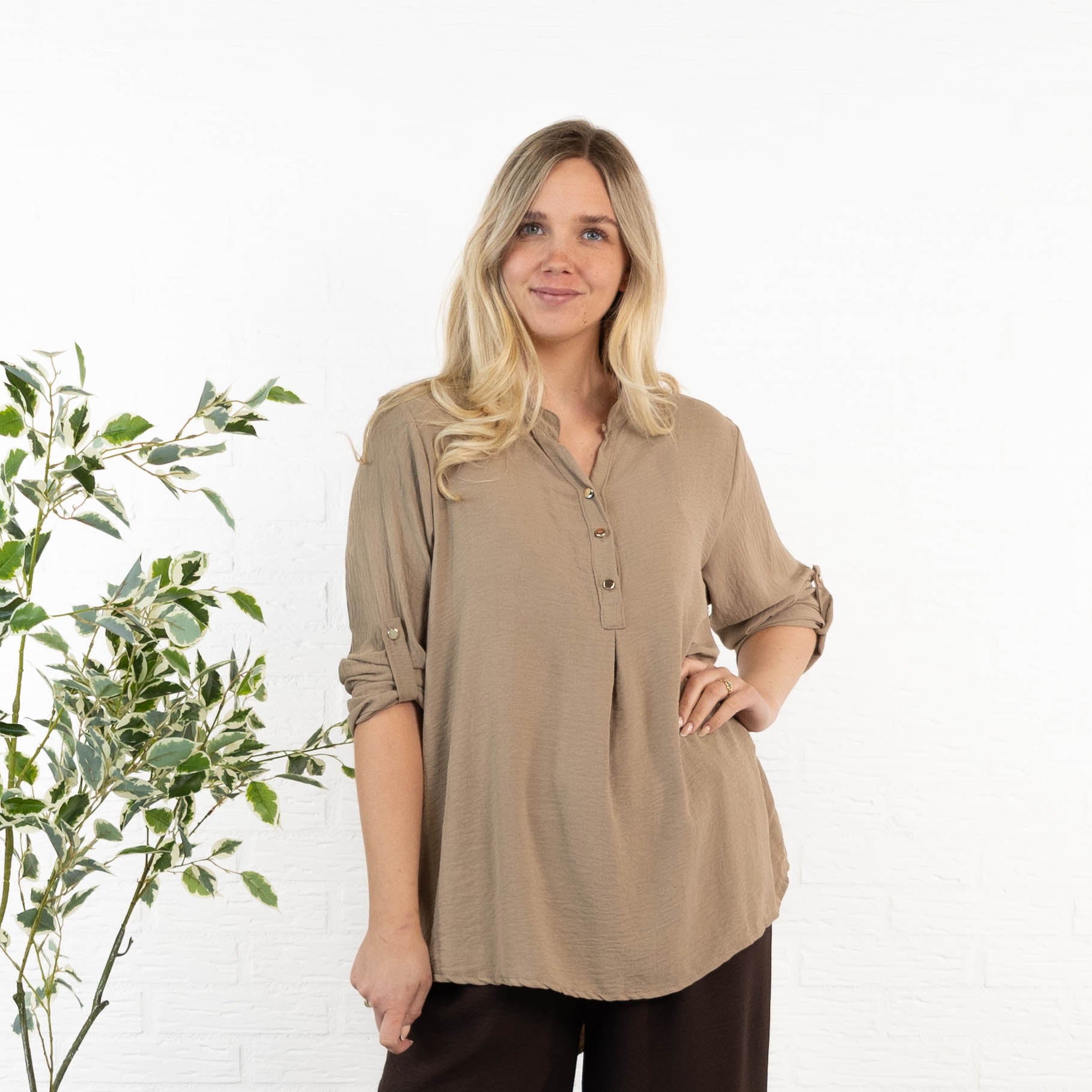 Belfast overdel, Taupe