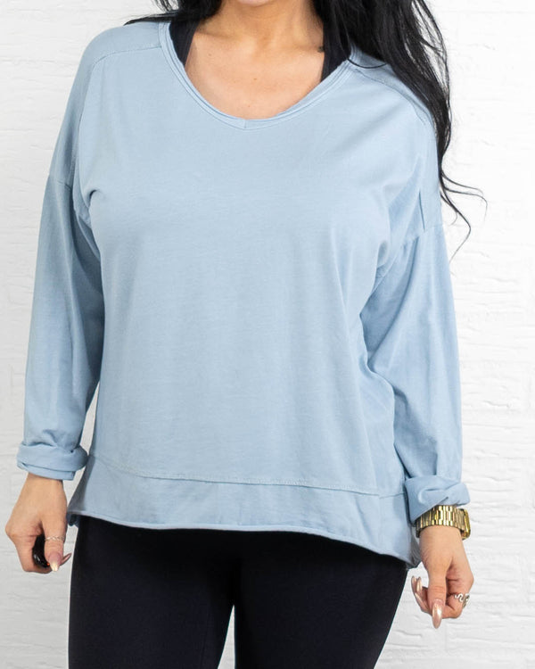 Dura t-shirt, Dueblå