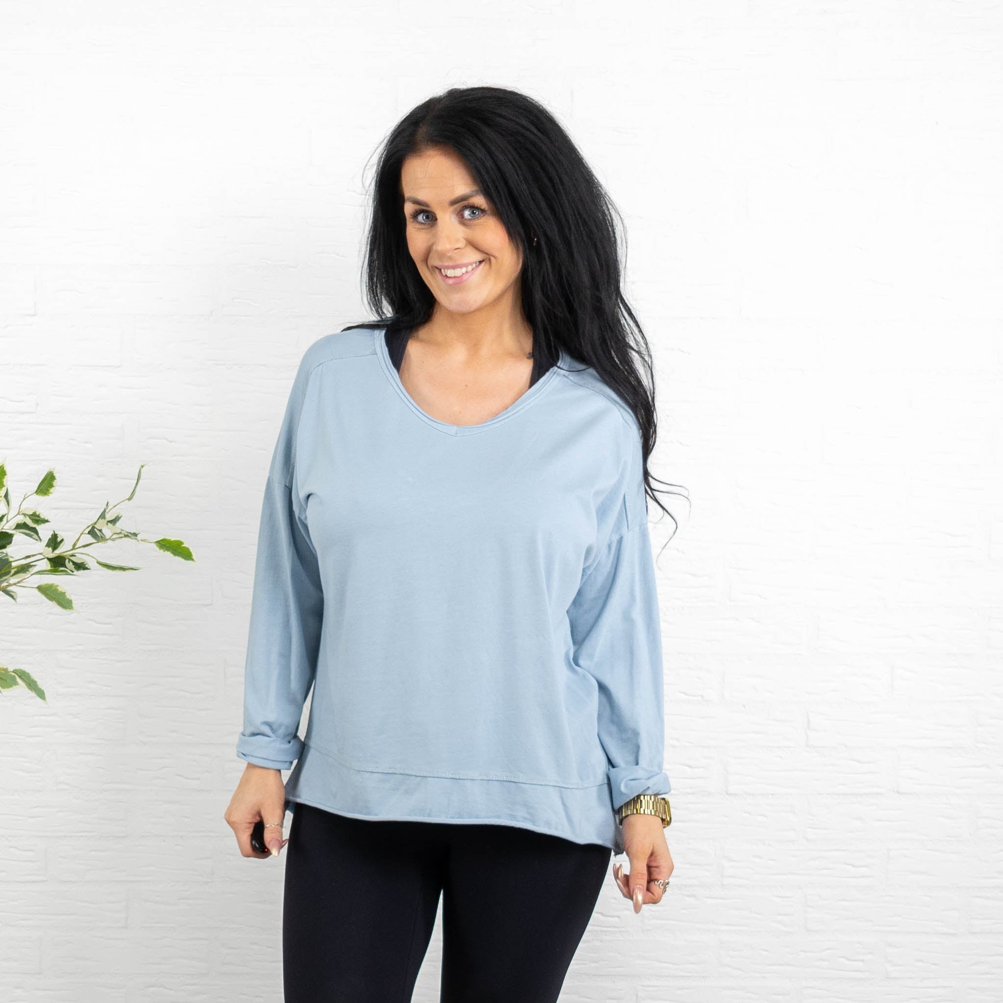 Dura t-shirt, Dueblå