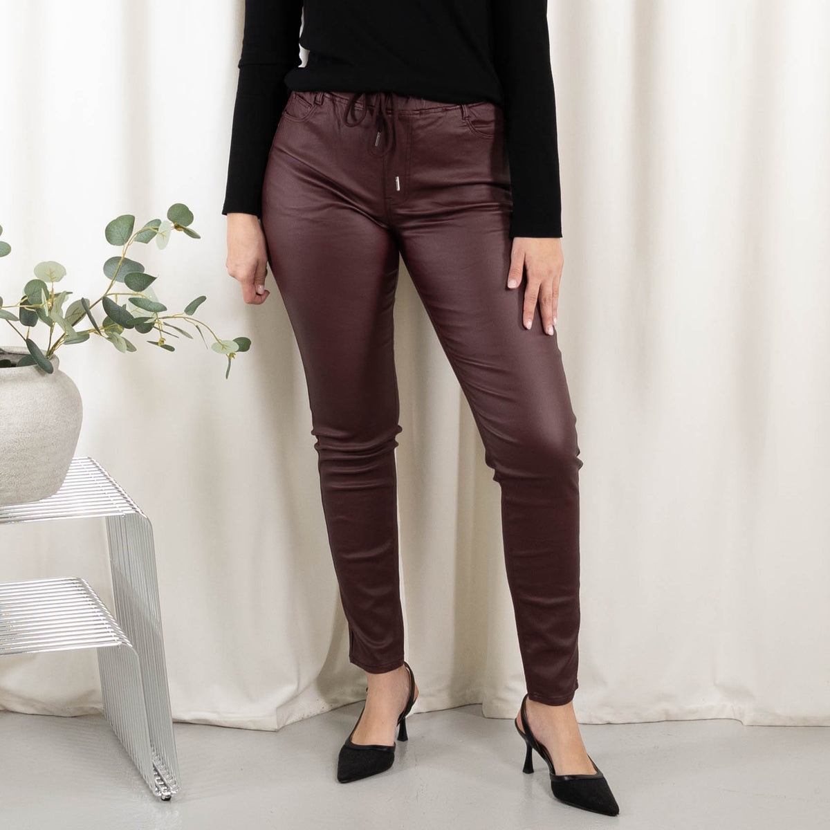 Gaby jeggings, Bordeaux