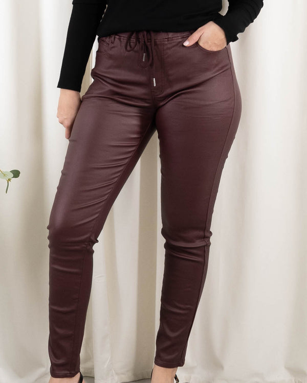 Gaby jeggings, Bordeaux