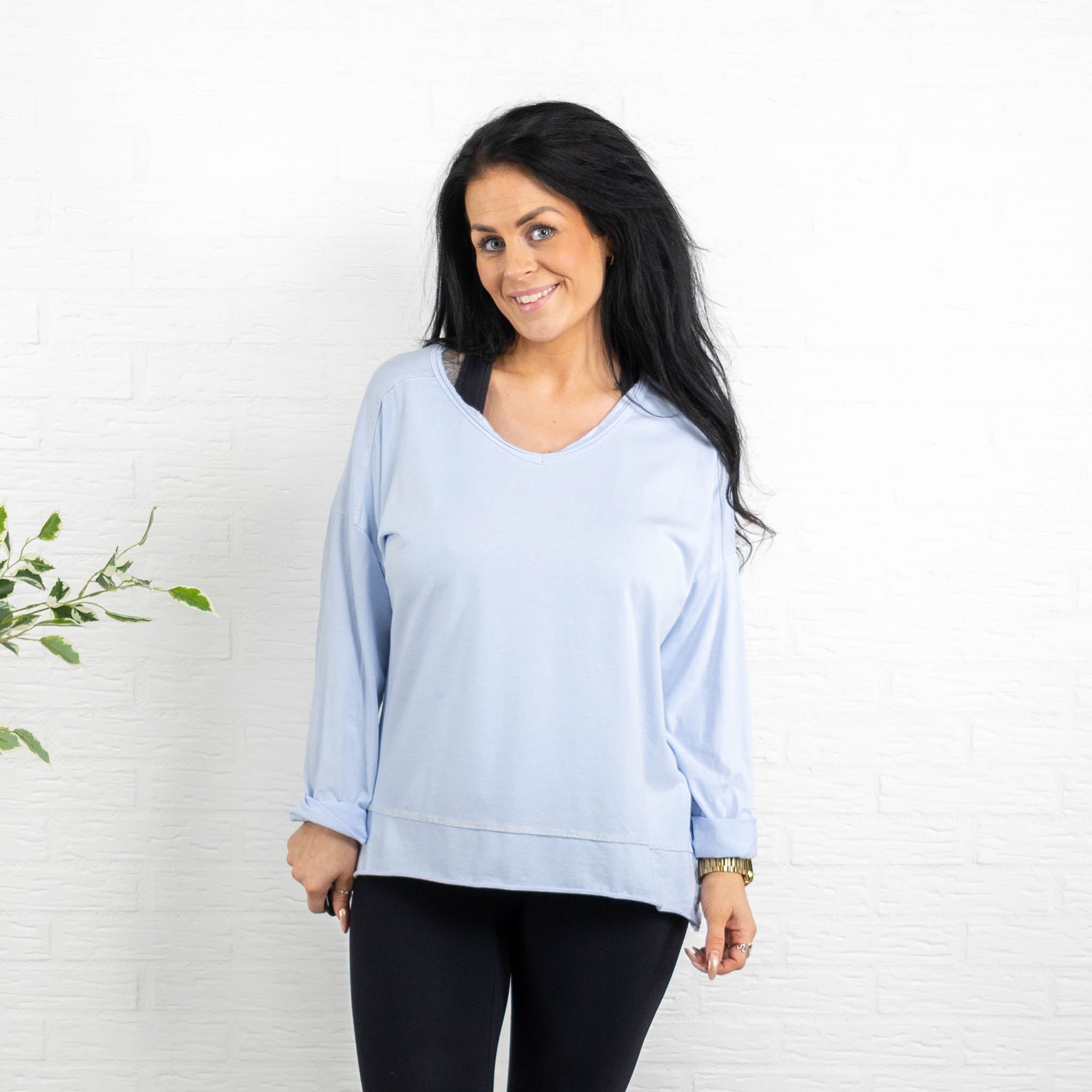 Dura t-shirt, Lyseblå