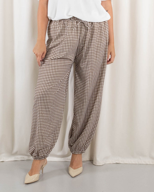 Checkers bukser, Taupe