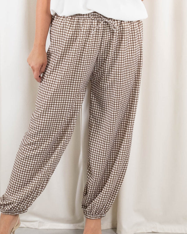 Checkers bukser, Taupe