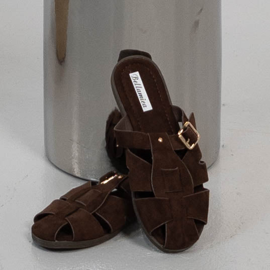 Reba sandal, Brun