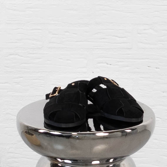 Reba sandal, Sort