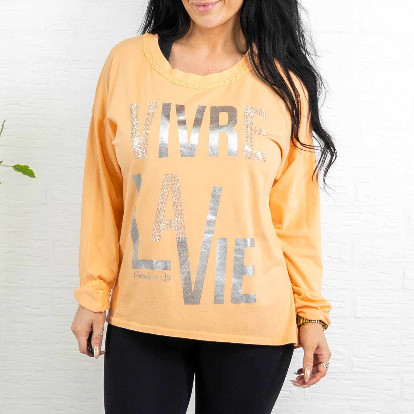 Piper t-shirt, Orange