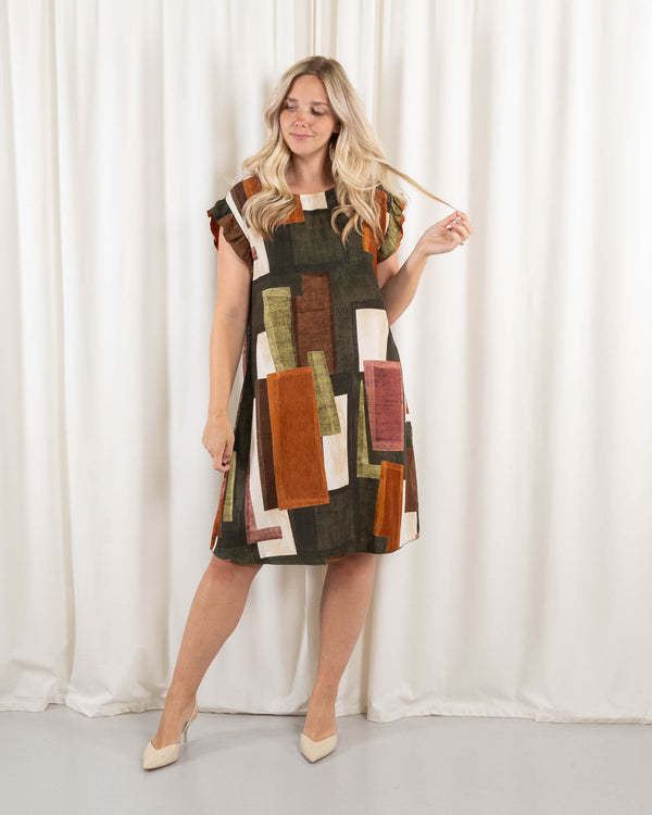 Ecstacy tunika/kjole, Khaki
