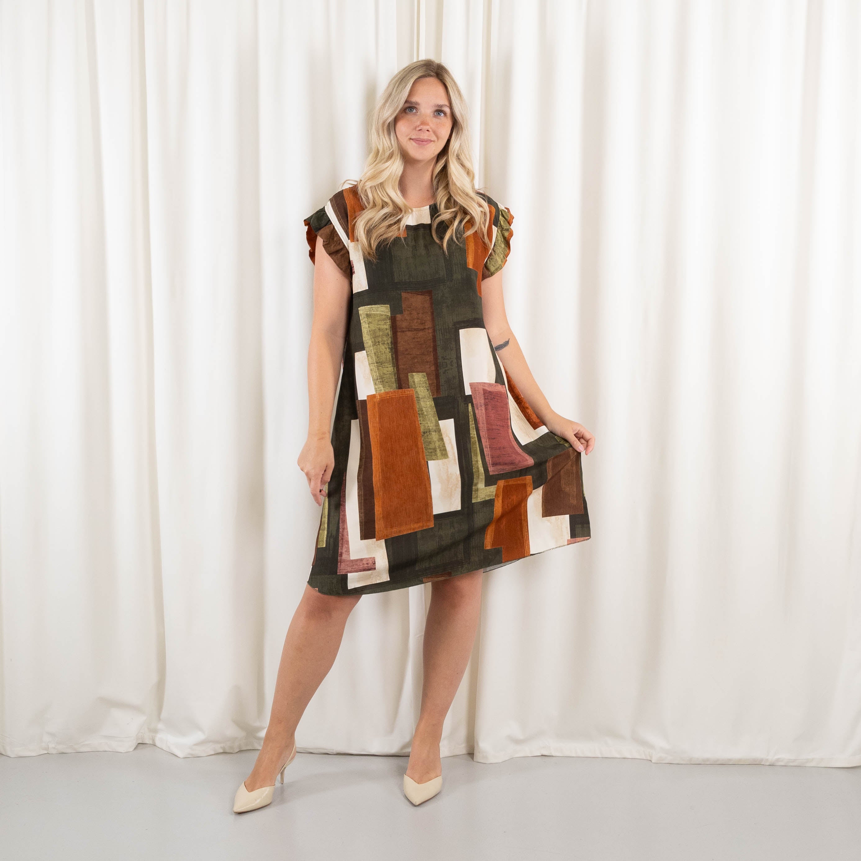 Ecstacy tunika/kjole, Khaki