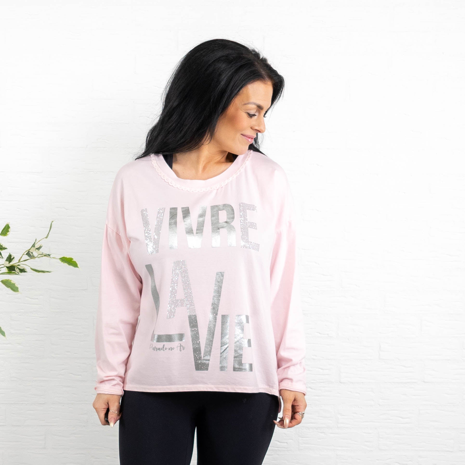 Piper t-shirt, Lyserød