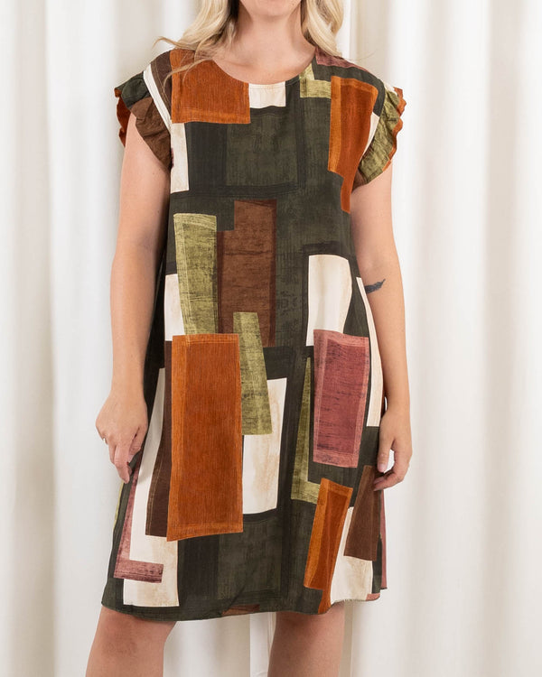 Ecstacy tunika/kjole, Khaki