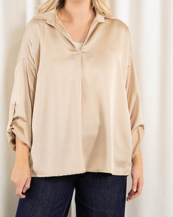 Lunar overdel, Beige