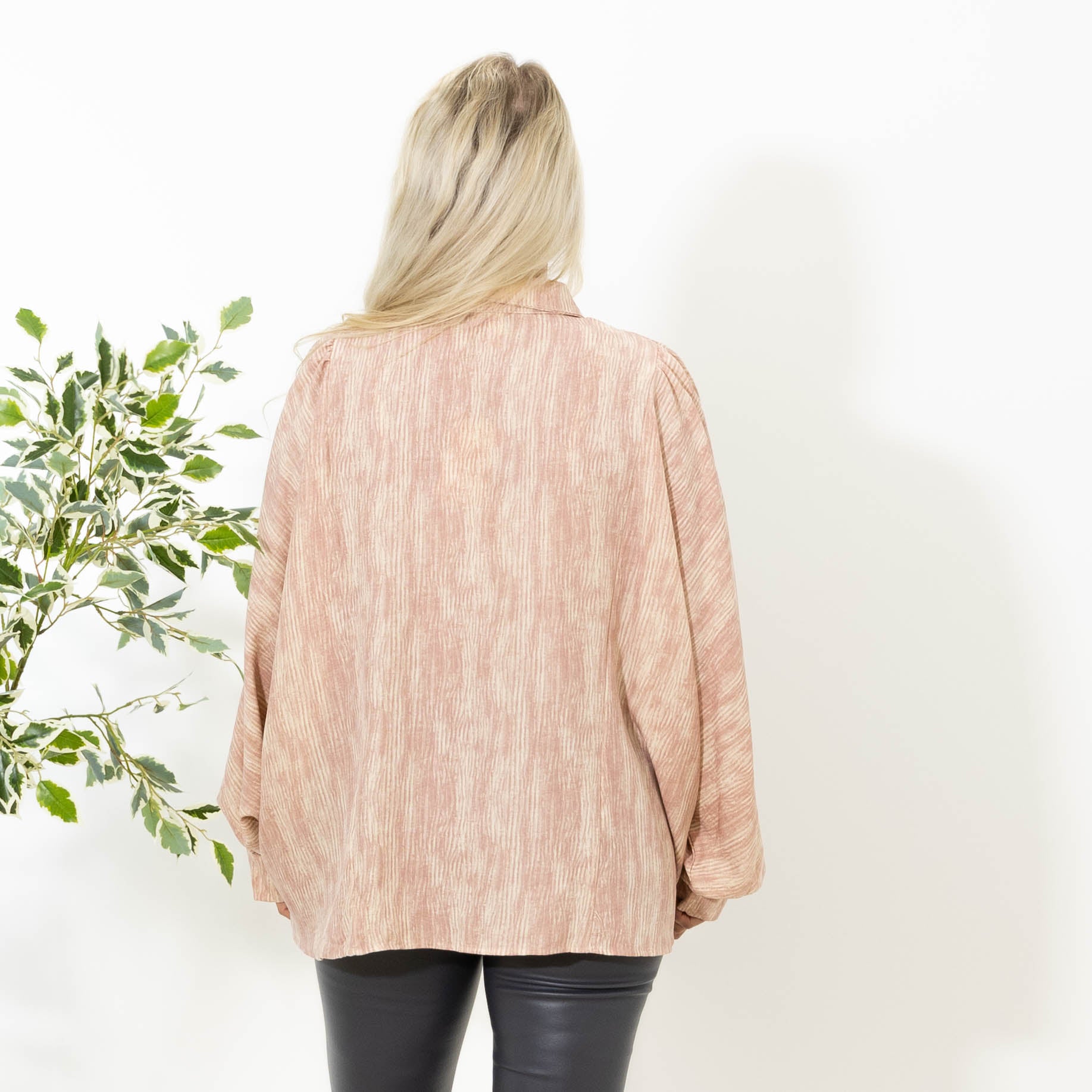 Jolly printet skjorte, Rosa