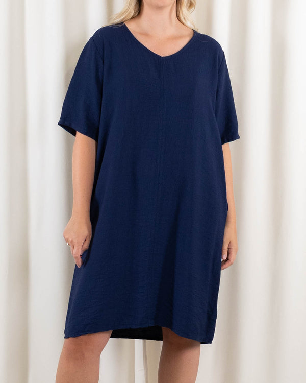 Polyanne tunika/kjole, Navy