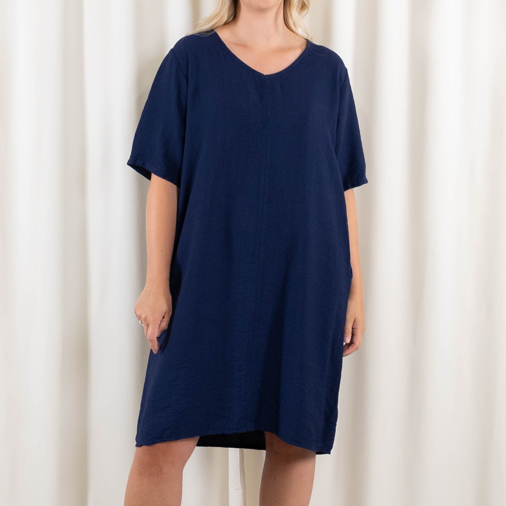 Polyanne tunika/kjole, Navy