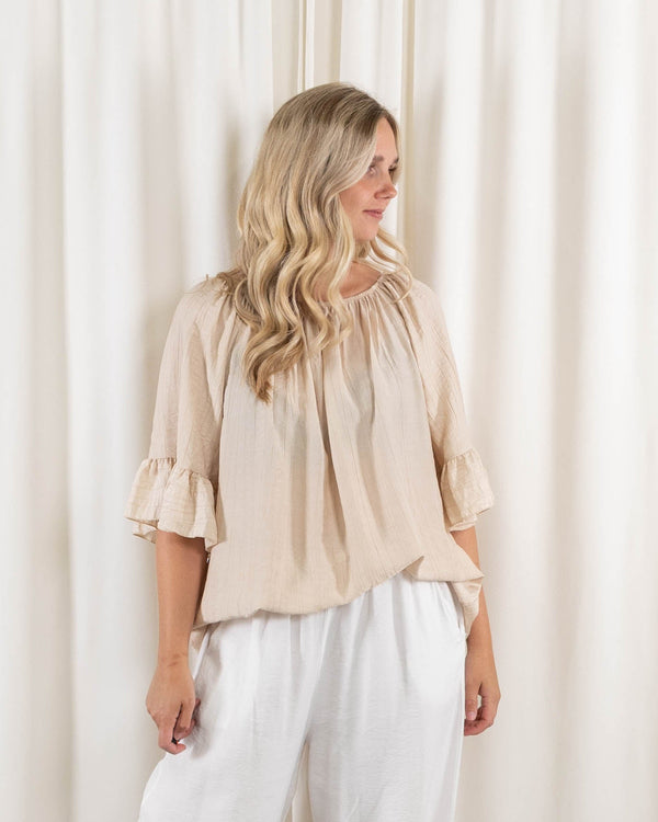 Maggie overdel, Beige