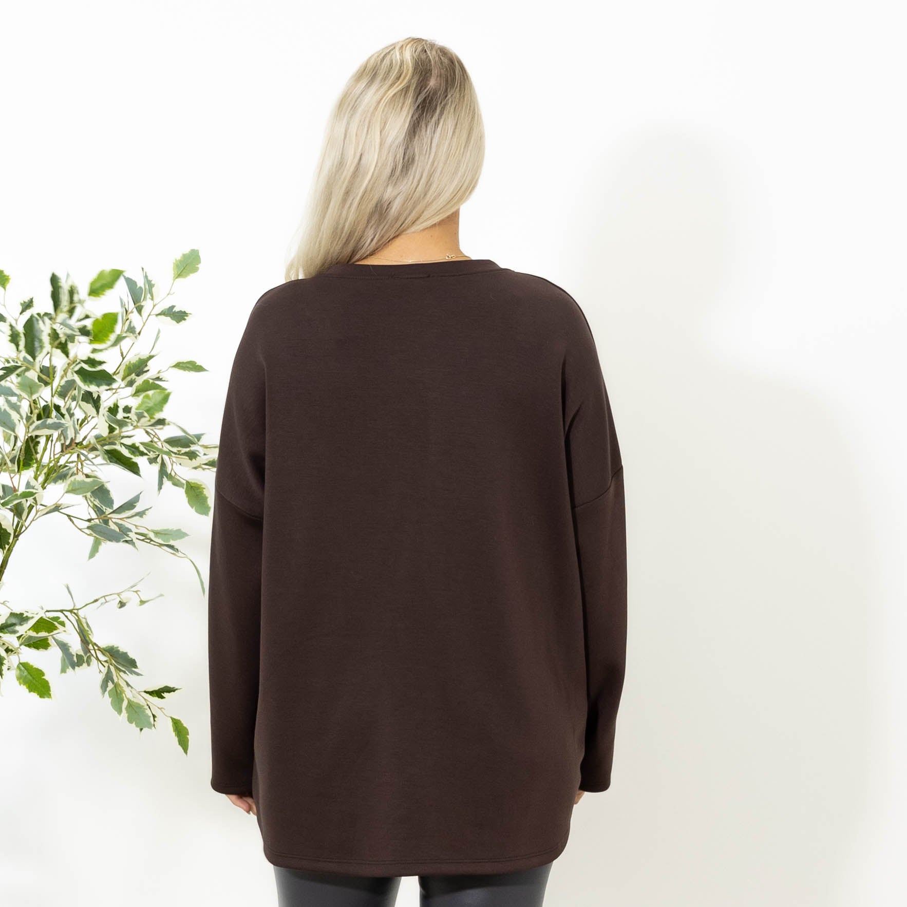 Ditte sweatshirt, Choko