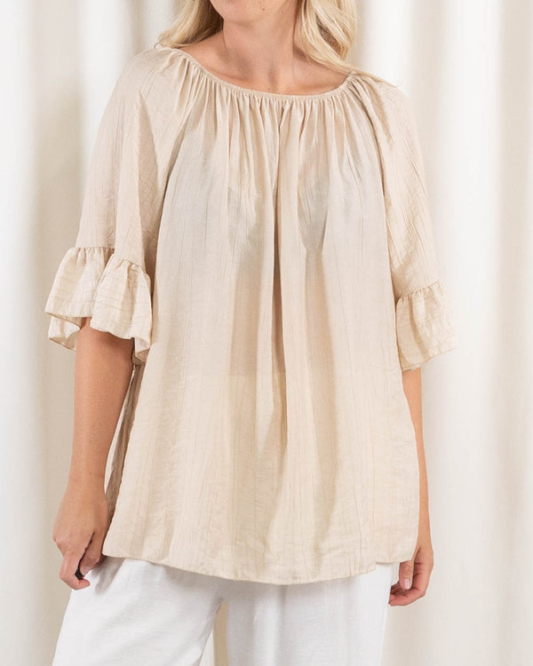 Maggie overdel, Beige