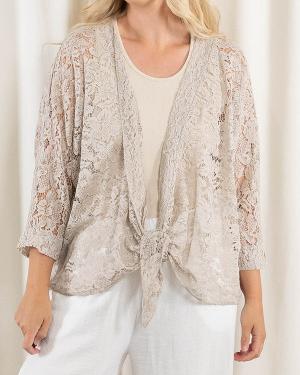 Sally cardigan, Beige